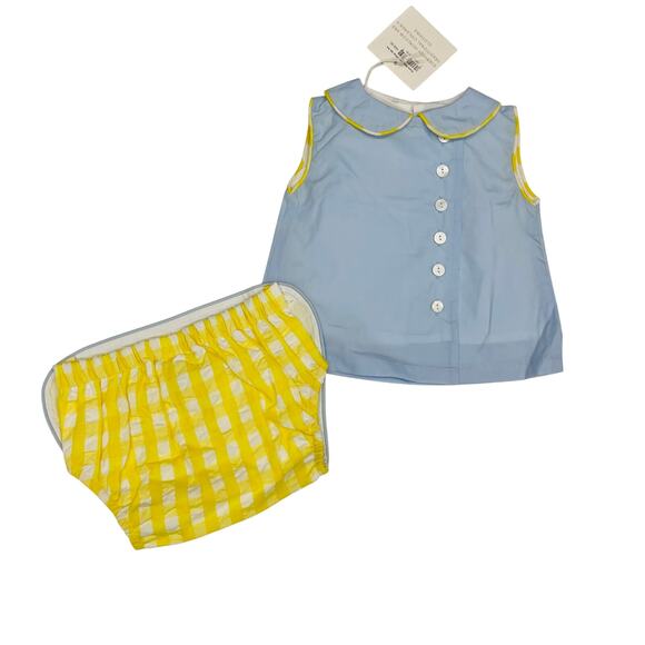 NWT The Yellow Lamb 3M Avery Blue & Yellow Set - Picture 4 of 5